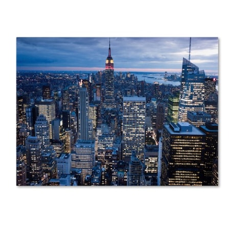 Yakov Agani 'New York City, NY' Canvas Art,14x19